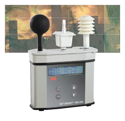 WIBGET Heat Stress Monitor "3M" model WB-300 WIBGET Heat Stress Monitor "3M" model WB-300